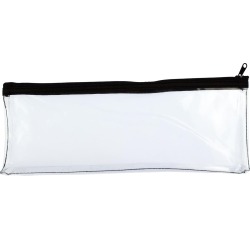 Kangaroo pencil case, transparent, size 12.5 x 33 cm
