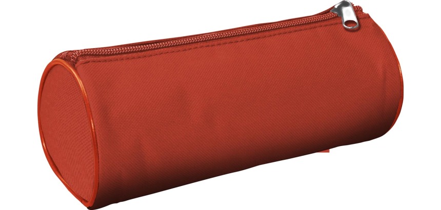 Kangaro pennenzak, rond, ft 20 x 8,5 cm, rood