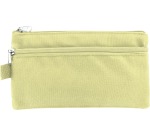 Kangaro trousse, plat, 21 x 11 cm, jaune pastel