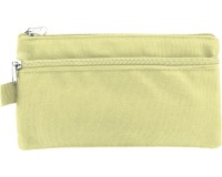 Kangaro pennenzak, plat, 21 x 11 cm, pastel geel