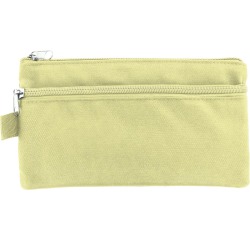 Kangaro trousse, plat, 21 x 11 cm, jaune pastel