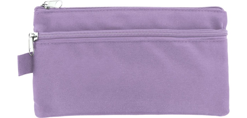 Kangaro trousse, plat, 21 x 11 cm, violet pastel