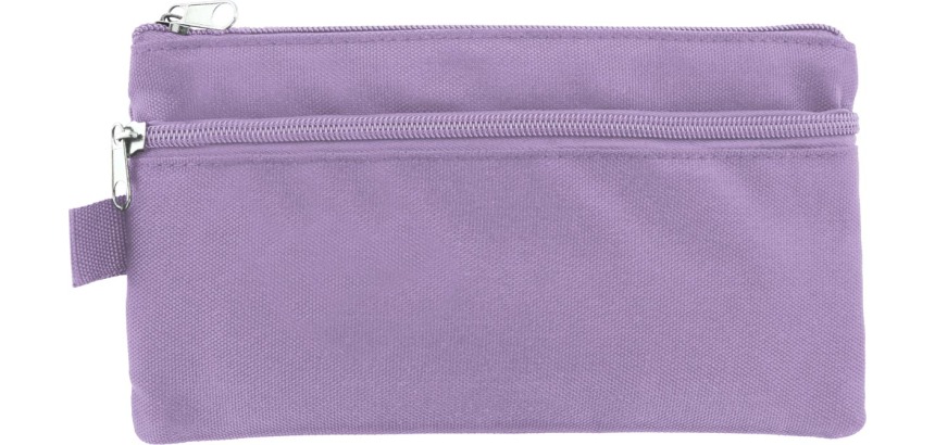 Kangaro trousse, plat, 21 x 11 cm, violet pastel