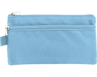 Kangaro pennenzak, plat, 21 x 11 cm, pastel blauw