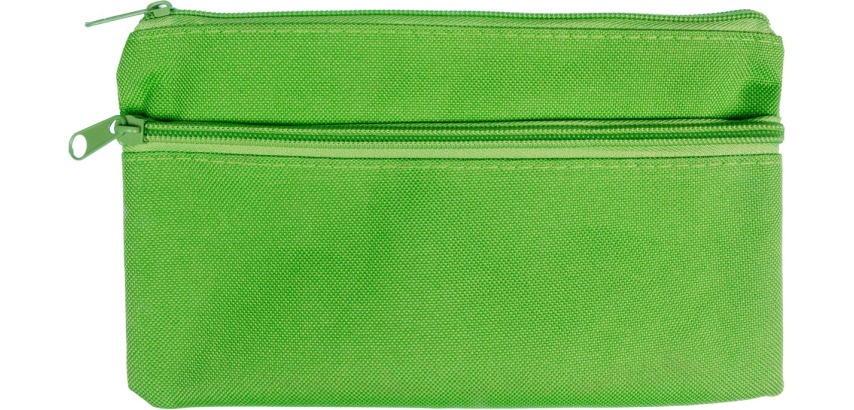 Kangaro Federmäppchen, flach, ft 21 x 11 cm, grün