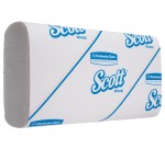 Scott essuie-mains en papier Slimfold, plié en M, 1 pli, 110 feuilles, paquet de 16 pièces