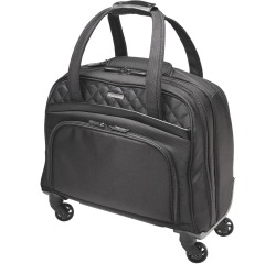 EN_Maletin para portatil kensington con ruedas señora contour 2.0 executive bal spinner 15,6\" negro / rosa
