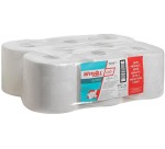 Wypall lingettes nettoyantes L10, 1 pli, paquet de 6 rouleaux, 525 lingettes, blanc