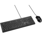 Clavier AZERTY + souris Kensington EQ KM100 filaire