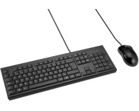 Clavier AZERTY + souris Kensington EQ KM100 filaire