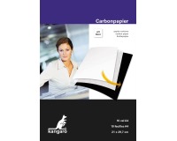 Kangaro papier carbone, ft A4 (21 x 29,7 cm), blanc, paquet de 10 feuilles