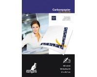 Kangaro papier carbone, ft A4 (21 x 29,7 cm), bleu, paquet de 100 feuilles
