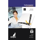 Kangaro papier carbone, ft A4 (21 x 31 cm), noir, paquet de 10 feuilles