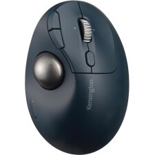 De_raton kensington optico trackball pro fit ergo tb550 inalambrico 1600 dpi mini usb 2,4 ghz color negro