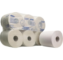 Wypall reinigingsdoeken L10, centerfeed, 1-laags, 300 meter, pak van 6 rollen