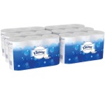 Papel higiénico de doble capa Kleenex - 6 rollos de 600 hojas