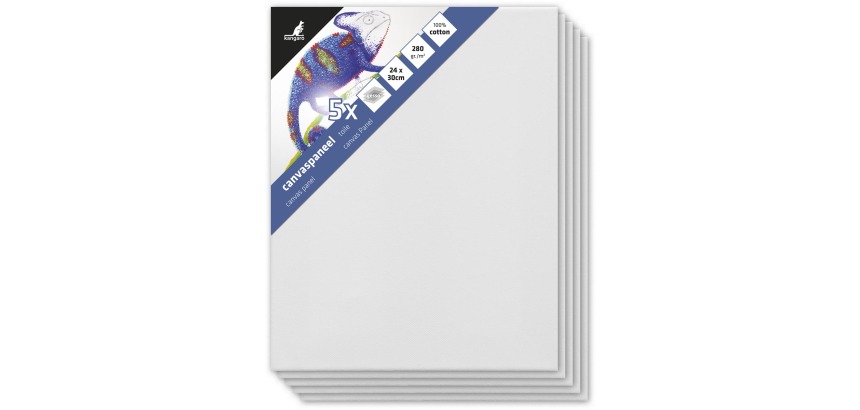 Kangaro toile, ft 24 x 30 cm, paquet de 5 pièces