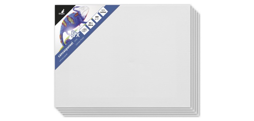 Kangaro toile, ft 30 x 40 cm, paquet de 5 pièces