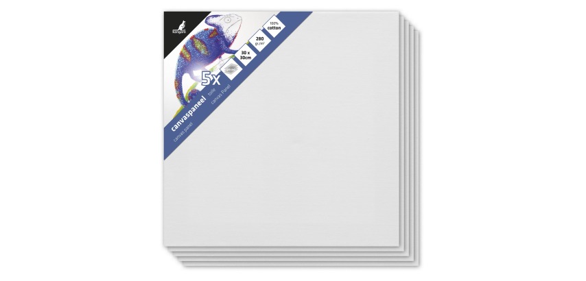 Kangaro canvas, ft 30 x 30 cm, pack of 5 pieces