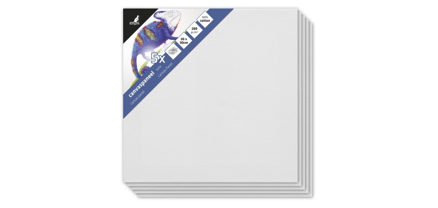 Kangaro toile, ft 30 x 30 cm, paquet de 5 pièces