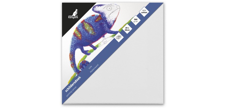 Kangaro châssis entoilés, ft 20 x 20 cm