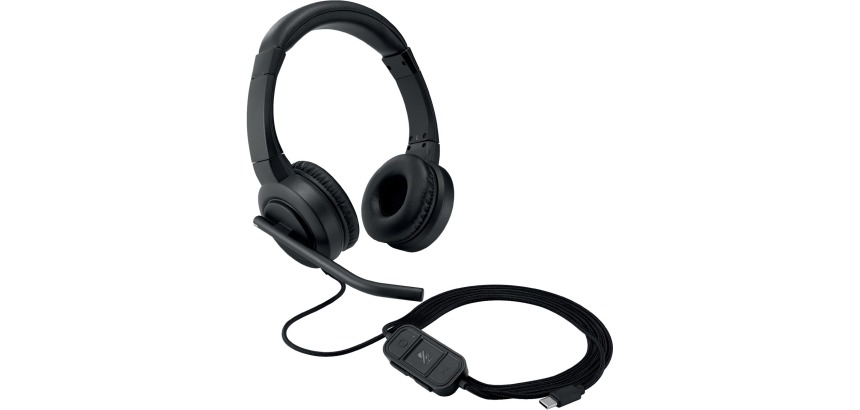 Kensington Headset USB-C H1000, supra-aural, noir