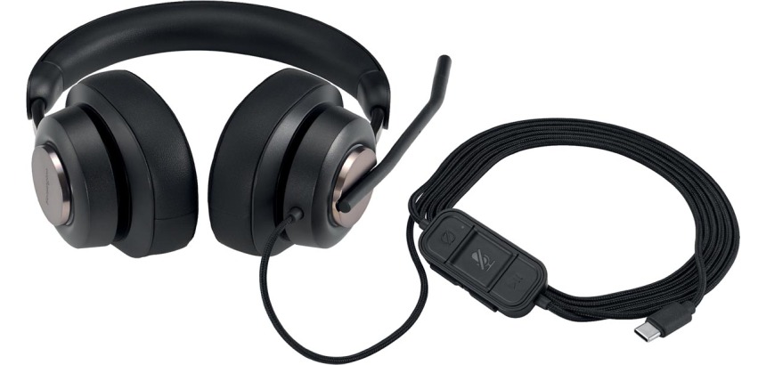 Kensington Headset USB-C H2000, circum-aural, noir