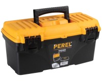 Perel boîte à outils, ft 41 X 20,9 X 19,5 cm, 16,7 l, livré vide, noir/jaune