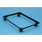 Really Useful Box accesoire cadre en acier, sur roulettes (diamètre: 4,5 mm) en PVC noir
