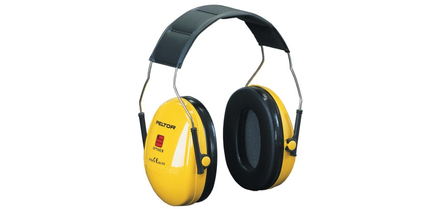 3M cache-oreilles Peltor Optime, isolation phonique jusqu'à 27 dB