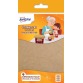 Avery Family étiquettes ovales, ft 4 x 9 cm, kraft, sachet brochable avec 18 étiquettes