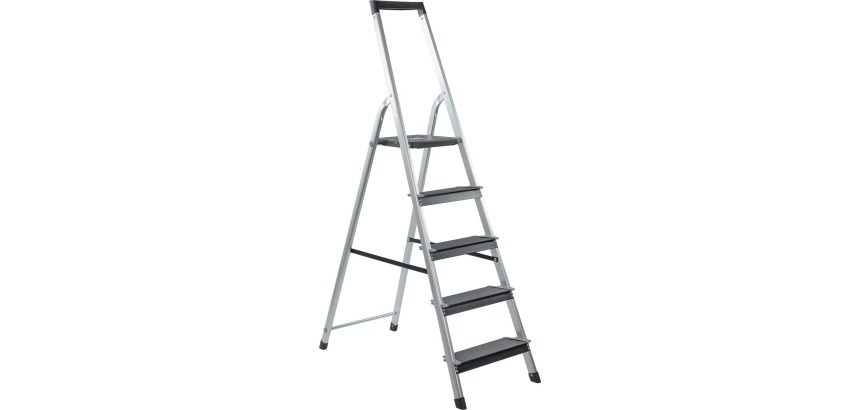 Galico trapladder aluminium power step, 5 treden