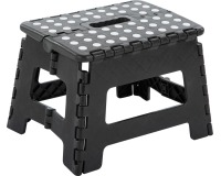 Escalo opstapje Uppy, opvouwbaar, zwart