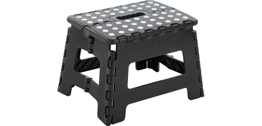Escalo étape Uppy, pliable, noir