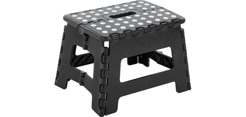 <em>Escalo Uppy step, foldable, black</em>