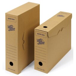 Loeff's achiefdoos Quick box 335x240x80 mm               Pak van 50 stuks