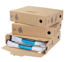 Loeff's boîtes à archives Box Filing 345x250x80 mm, emballage de 50 pièces