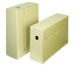 Loeff's boîte à archives City box 30+, ft 390 x 260 x 115 mm, brun/blanc, paquet 50 pcs