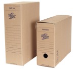 Loeff's Box, ft 37 x 26 x 11,5 cm, bruin, pak van 50 stuks