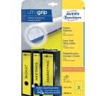 Etiquette pour dos de classeur