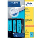 Etiquette pour dos de classeur