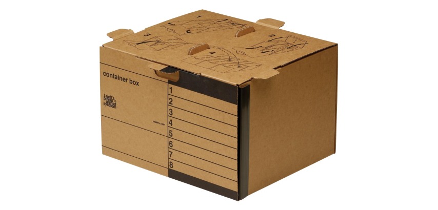 Loeff's Archivboxen Ft 41 x 27,5 x 37 cm, Packung mit 15 Stück