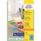 Avery afneembare gekleurde etiketten ft 63,5 x 33,9 mm (b x h), 480 stuks, 24 per blad, blauw