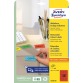Avery Etiquettes mini rouge