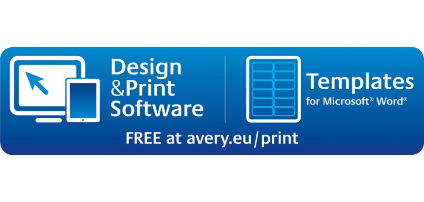 Avery Zweckform 6121, universal labels, Ultragrip, white, 25+5 sheets, 38 x 212 mm