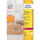 Avery L7567-25 verzendetiketten ft 210 x 297 mm (b x h), 25 etiketten, transparant