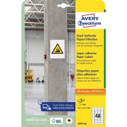 AVERY ETIK PAPIER 45X21 P960