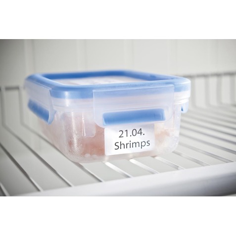 Freezing label 63.5 x 33.9 mm white - Box of 600