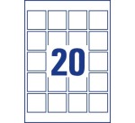 Avery Printable QR Labels ft 45 x 45 mm (w x h), 400 pieces