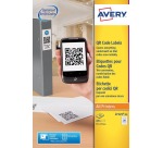 Avery Printable QR Labels ft 45 x 45 mm (w x h), 400 pieces
